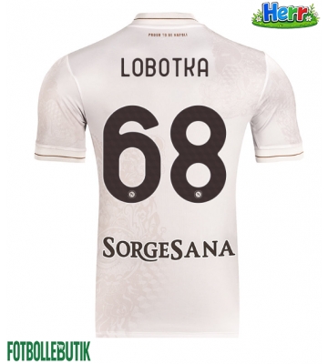 SSC Napoli Stanislav Lobotka #68 Bortatröja 2025-26 Kortärmad